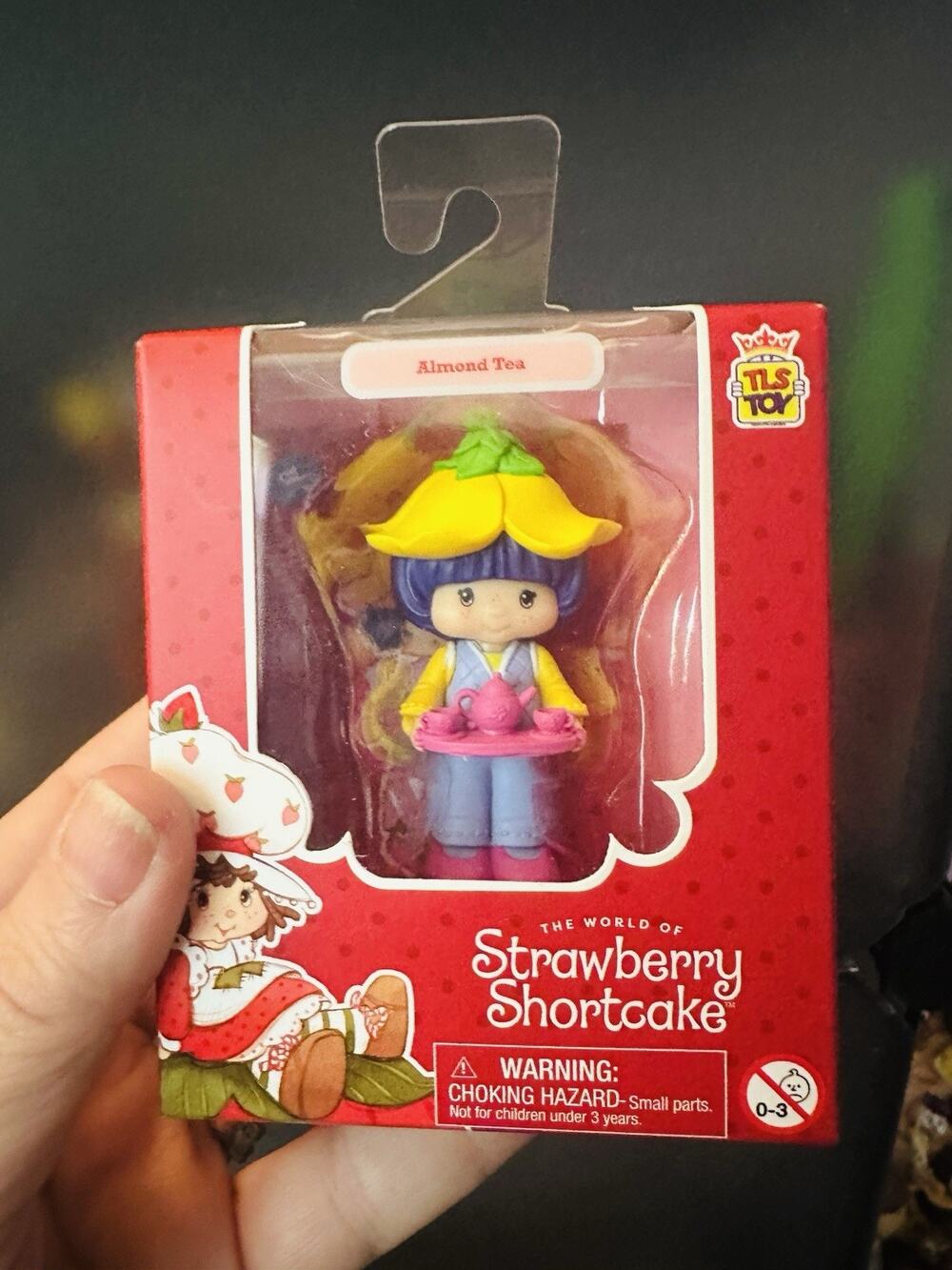 The World Of Strawberry Shortcake Almond Tea Mini Figure CheeBee TLS Toy New